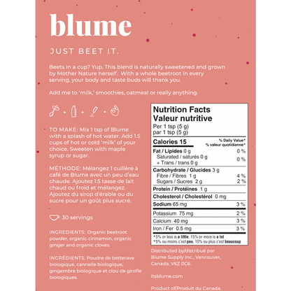 Beetroot Blend  blume   