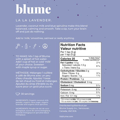 Blue Lavender Blend  blume   