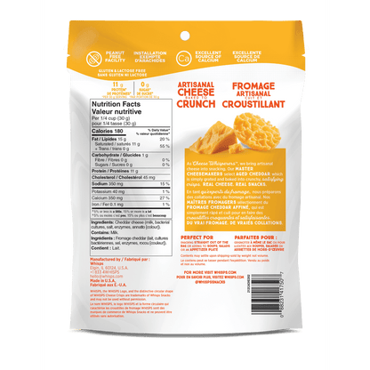 Cheddar Cheese Crisps  WHISPS   