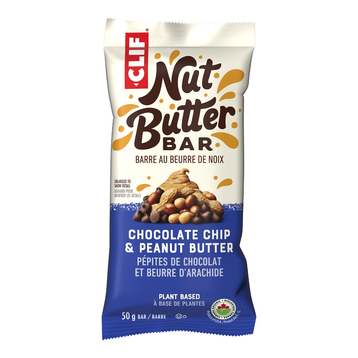 Chocolate Chip & Peanut Butter Filled Clif Bar  Clif   