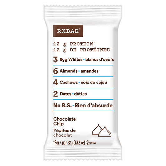 Chocolate Chip Protein Bar  RxBar   