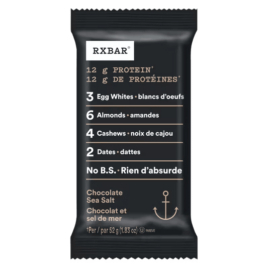 Chocolate Sea Salt Protein Bar  RxBar   