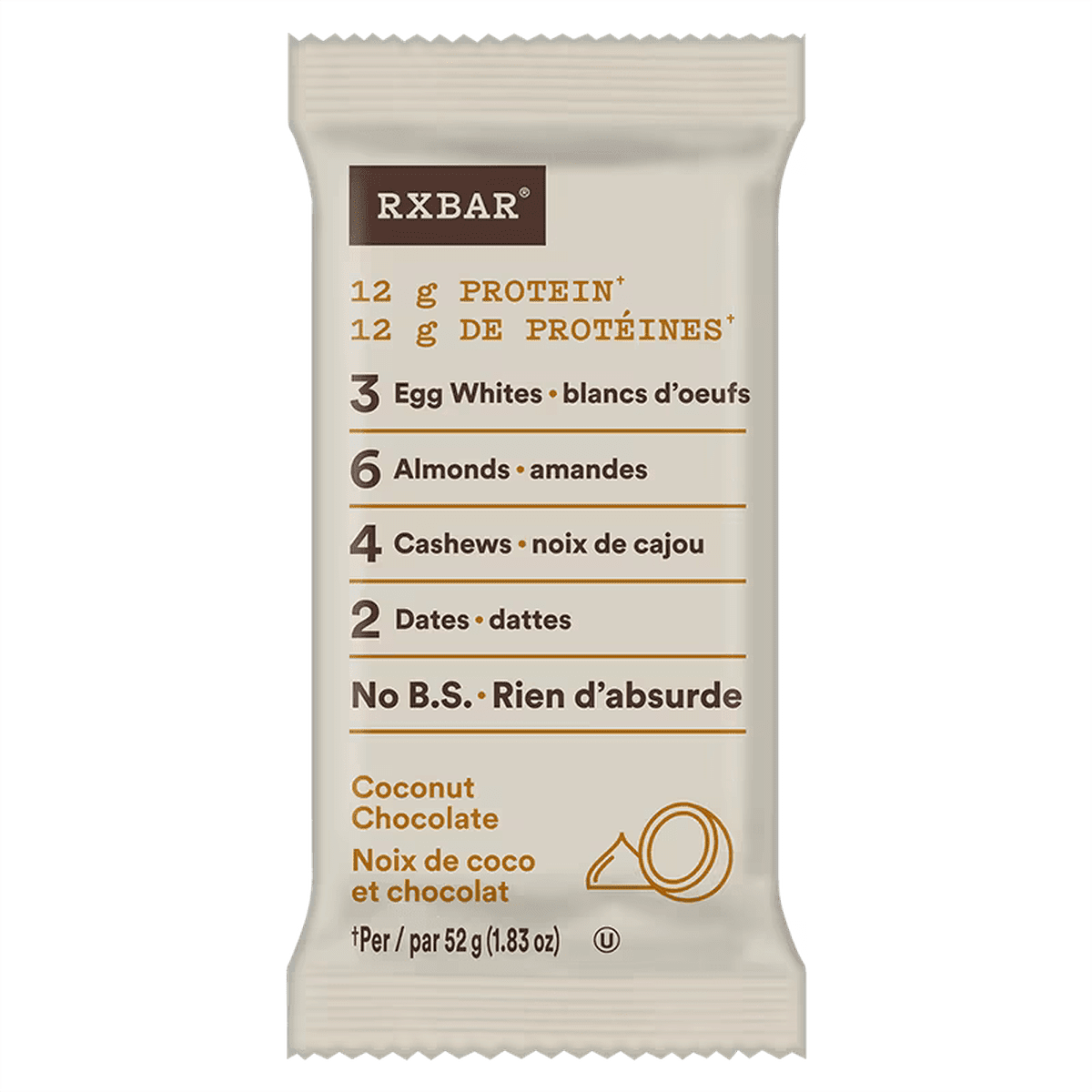 Coconut Chocolate Protein Bar  RxBar   