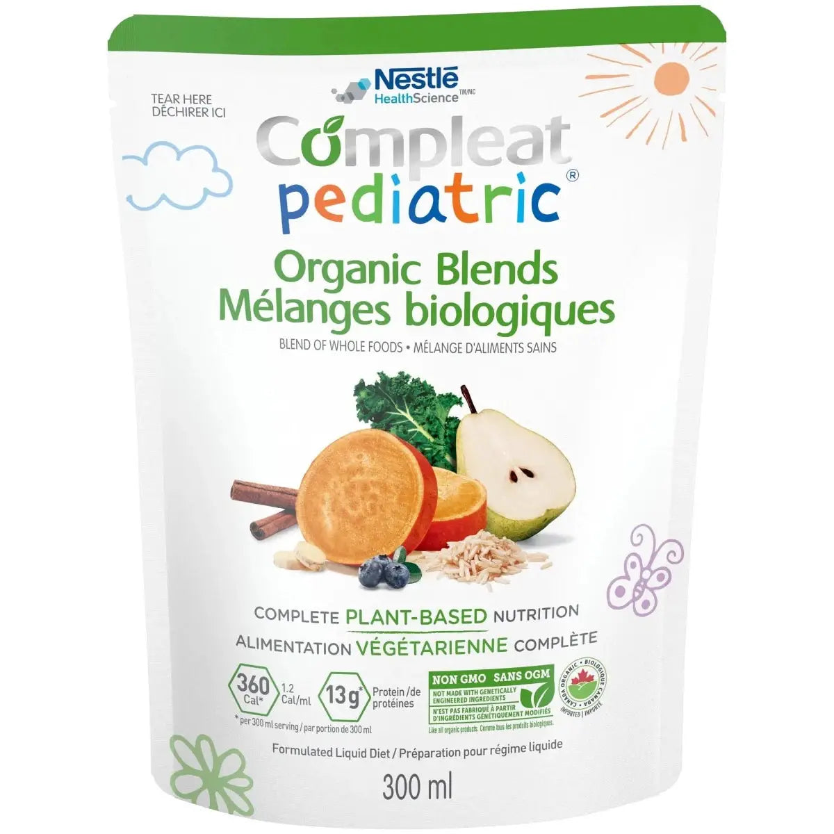 Compleat Pediatric® Organic Blends  Nestle Health Science   