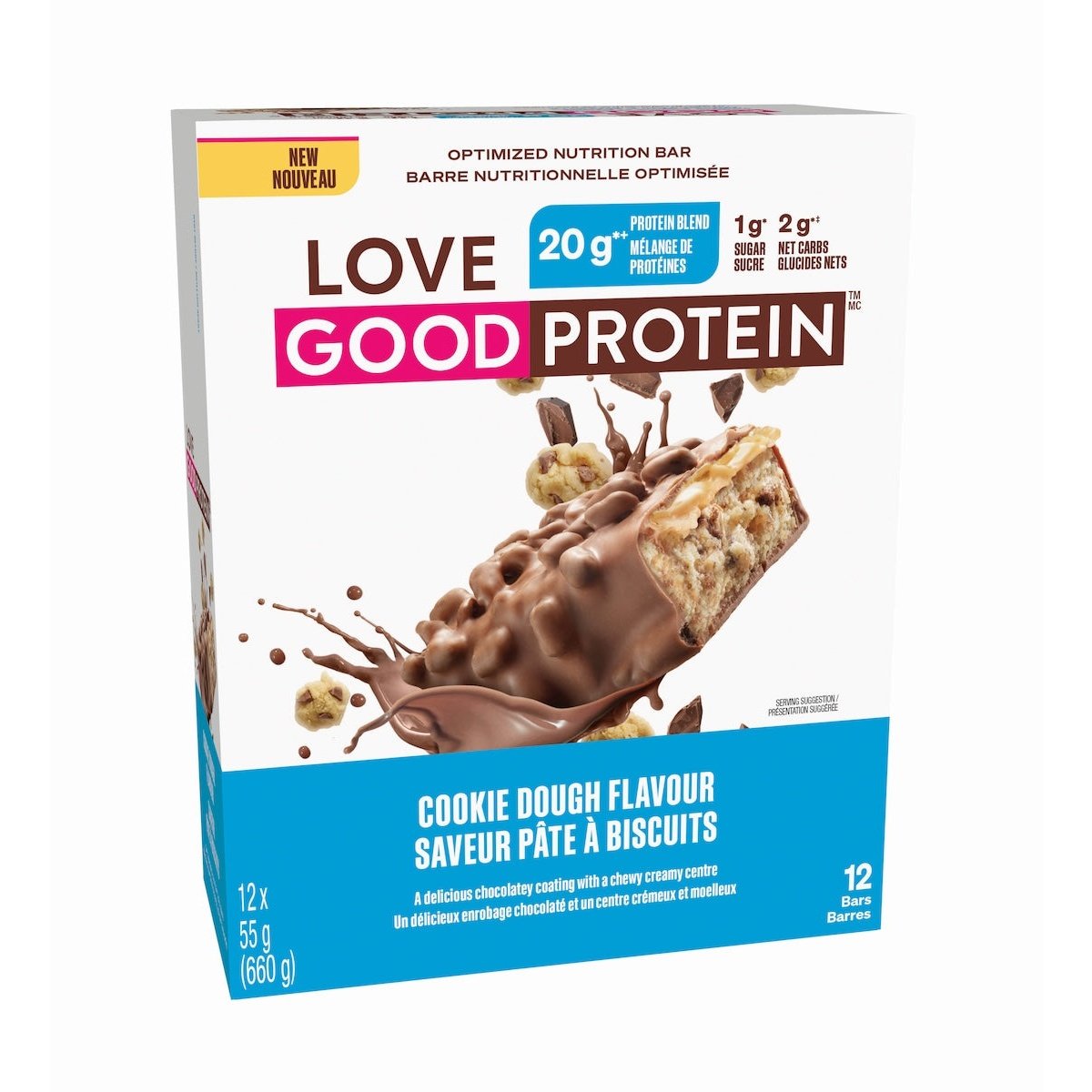 Cookie Dough Flavour  Love Good Protein   