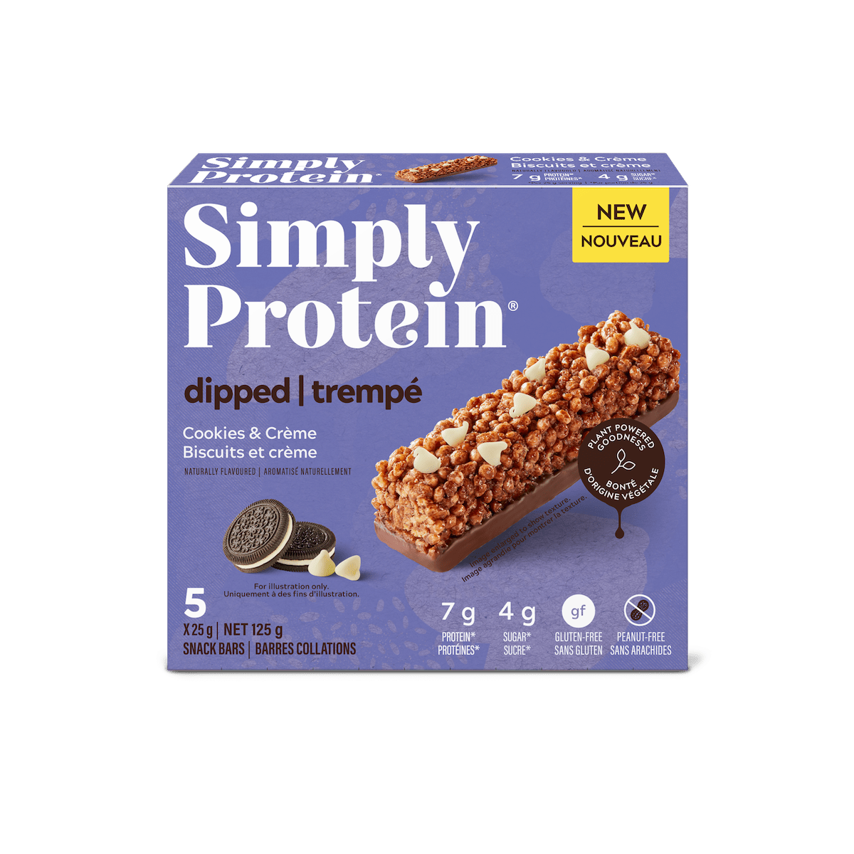 Cookies & Crème Bar - Dipped  SimplyProtein   