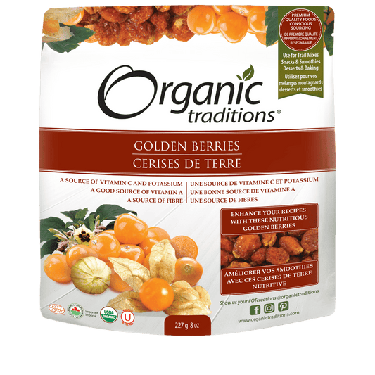 Golden (Inca) Berries  Organic traditions 227g