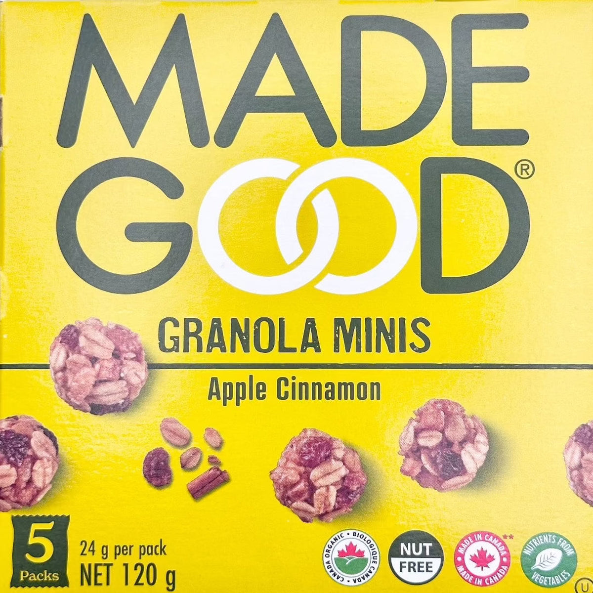 Granola Minis - Apple Cinnamon  Made Good   