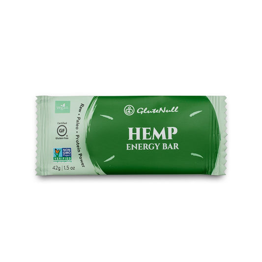 Hemp Energy Bar  GluteNull   