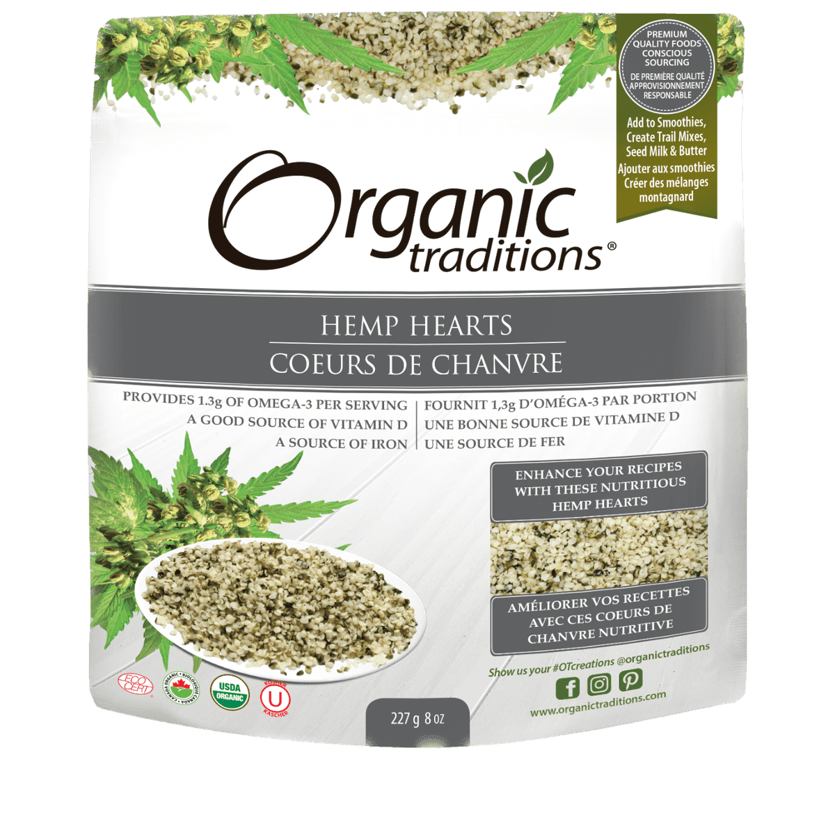 Hemp Hearts  Organic traditions   