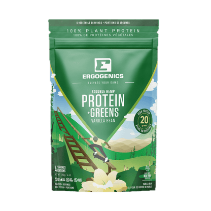 Hemp Protein+Greens - Vanilla  Ergogenics Nutrition   