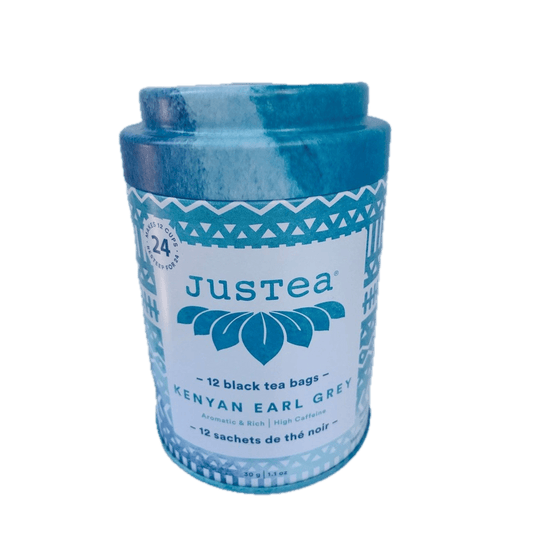 Kenyan Earl Grey - Tea Bag Tin  JusTea   