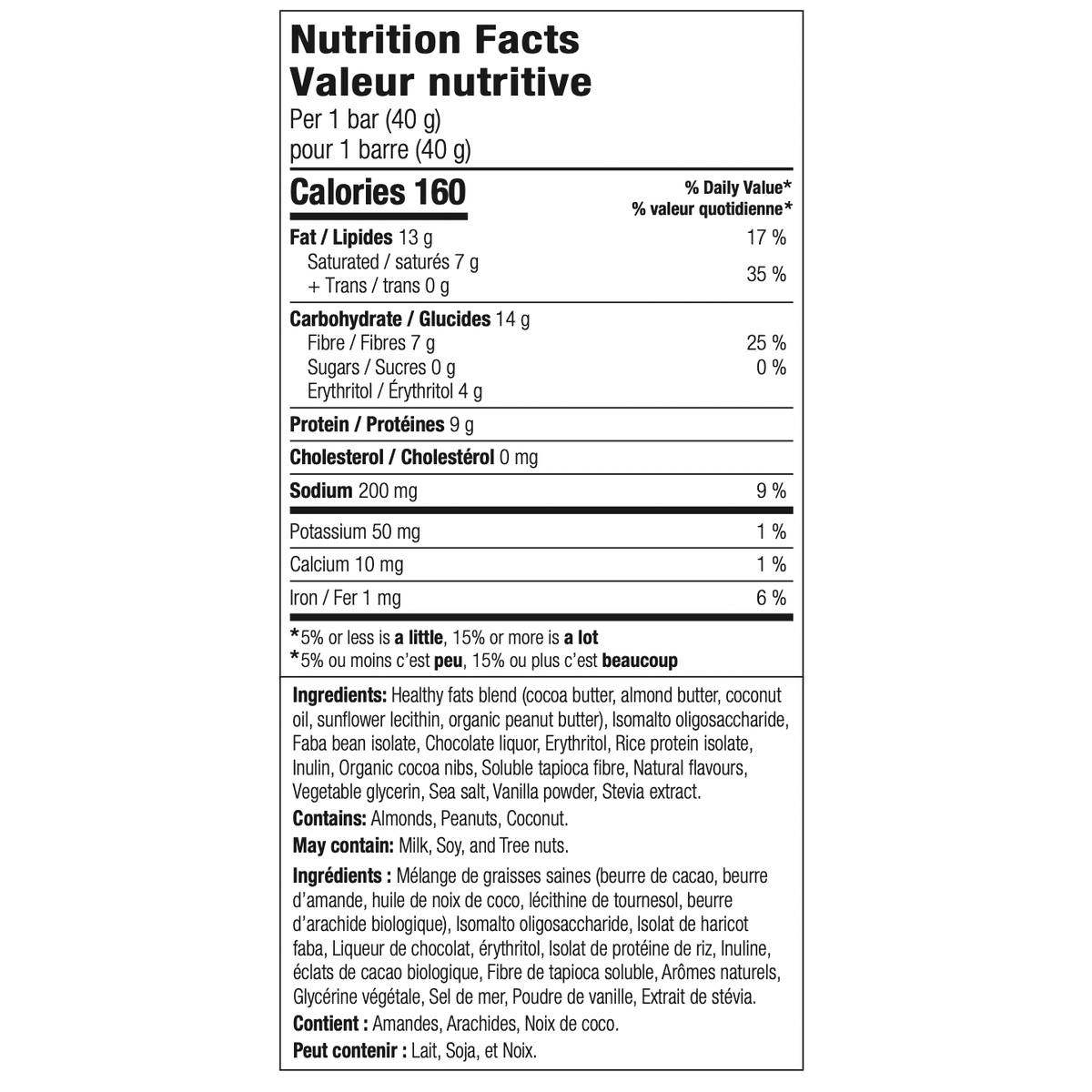 Keto Bar Chocolate Chip Cookie Dough Flavour  No Sugar Company   