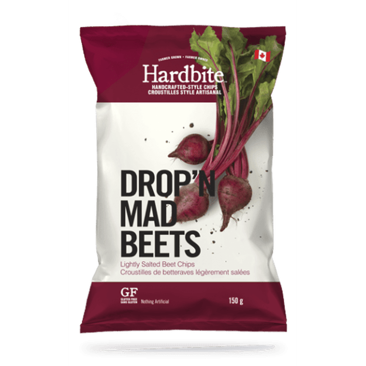 Lightly Salted Beet Chips  Hardbite   