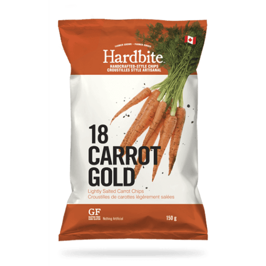 Lightly Salted Carrot Chips  Hardbite