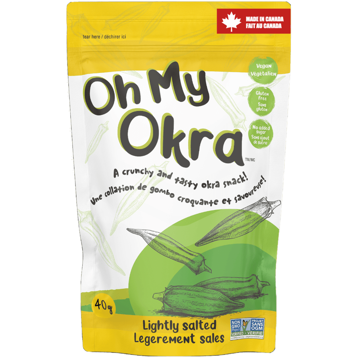 Lightly Salted  Oh My Okra   