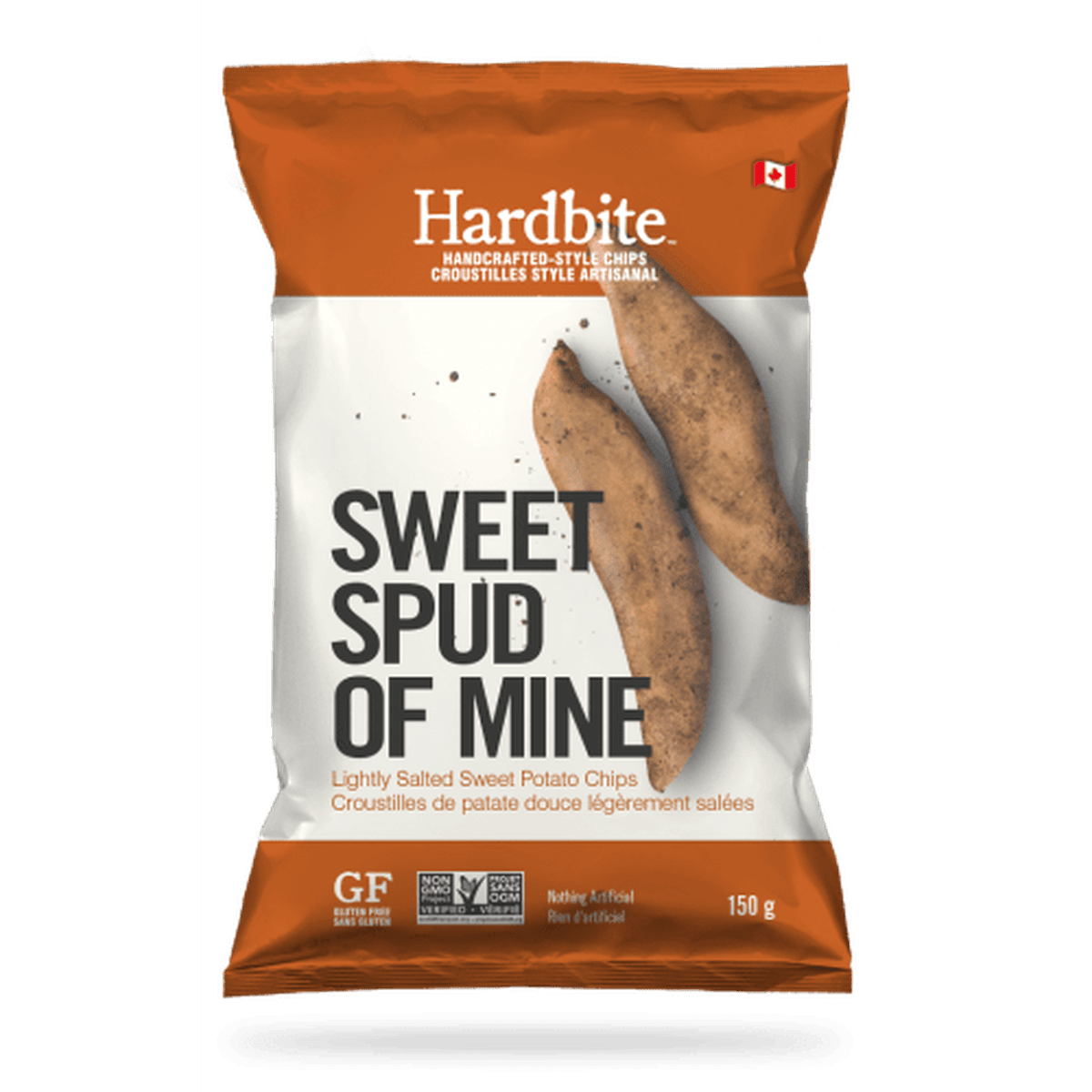 Lightly Salted Sweet Potato Chips  Hardbite   