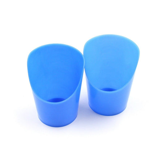 Medium Flexi Cups (2 ounces)  ARK Therapeutic 2 Pack Blue