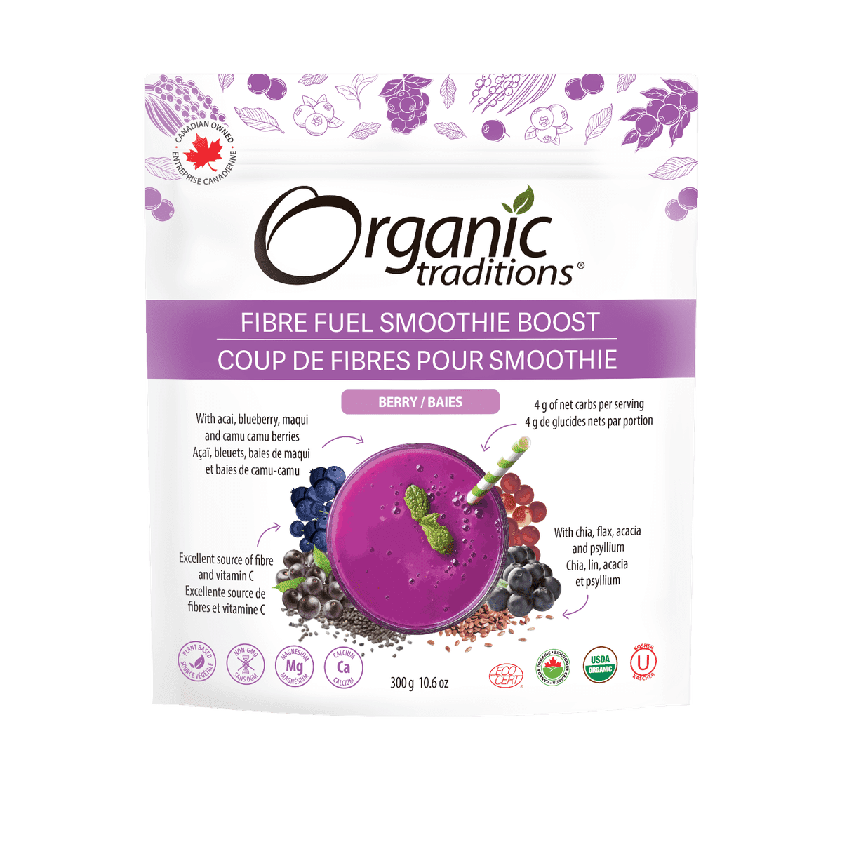 Organic Berry Fibre Fuel  Organic traditions   