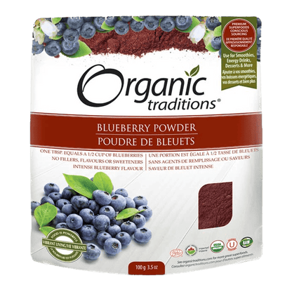 Organic Blueberry Powder  Organic traditions   