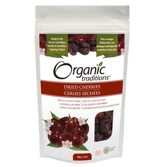 Organic Dried Cherries  Organic traditions