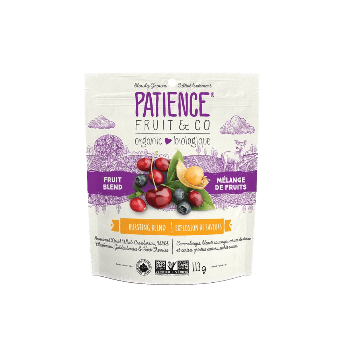 Organic Fruit Blend (Bursting Blend)  Patience Fruit & Co.   