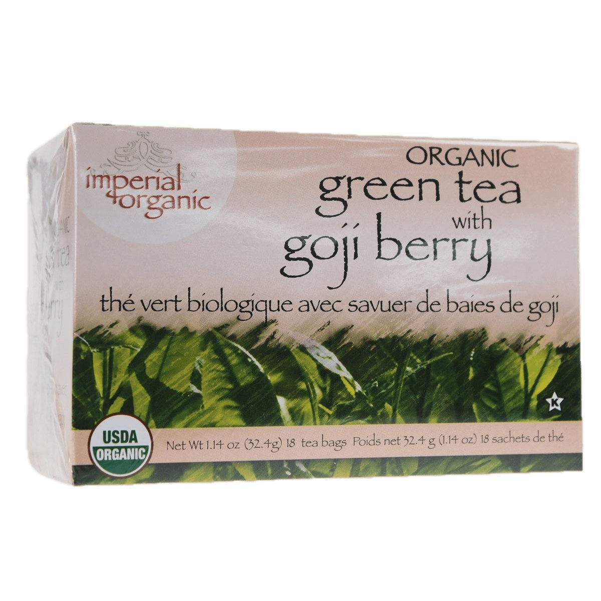 Organic Goji Berry Green Tea  Uncle Lee's Tea   