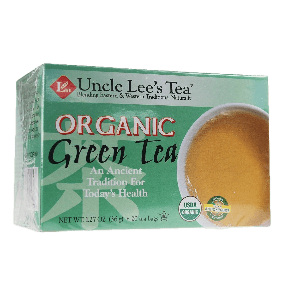 Organic Green Tea  Uncle Lee's Tea   