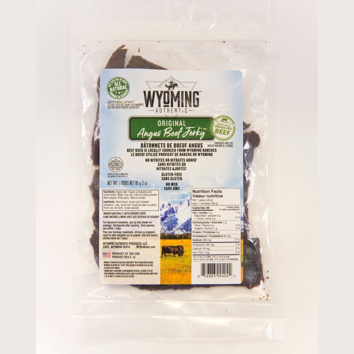 Original Beef Jerky  Wyoming Gourmet Beef   