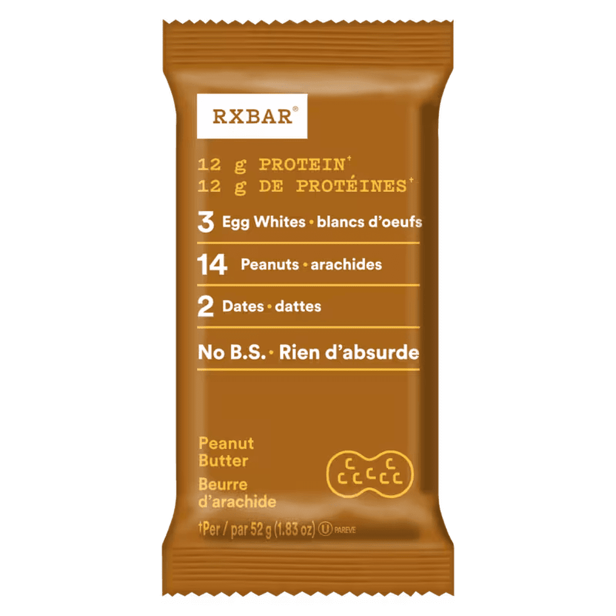 Peanut Butter Protein Bar  RxBar   