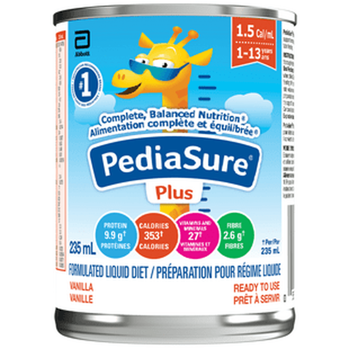 Pediasure® Plus Sole-Source Nutrition  Abbott Nutrition   