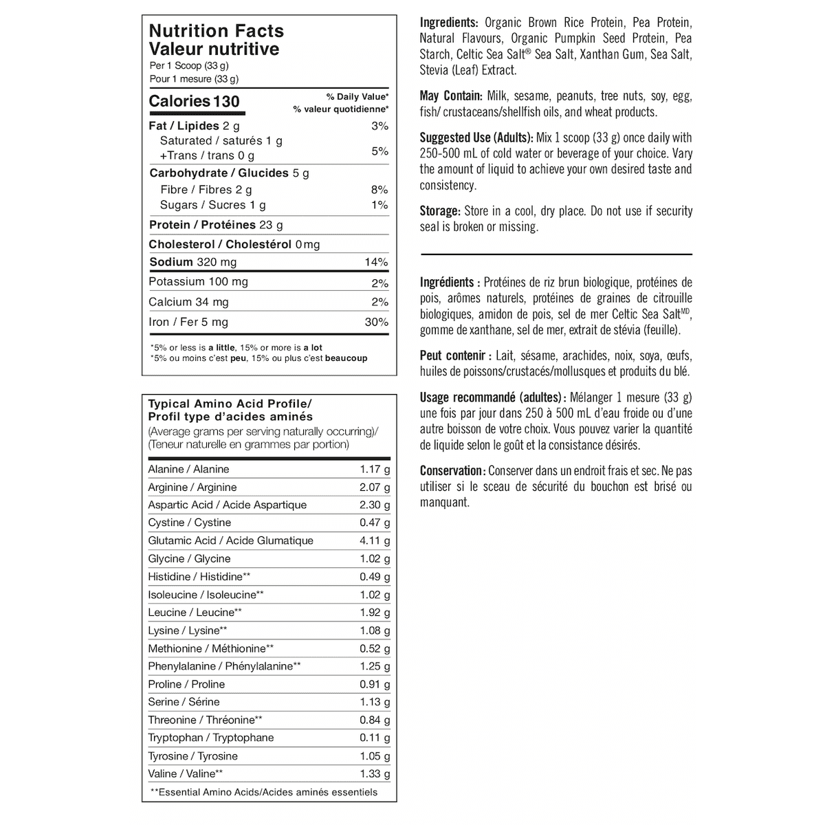 Plant-Based Protein Vanilla  BioSteel Sports Nutrition Inc.   