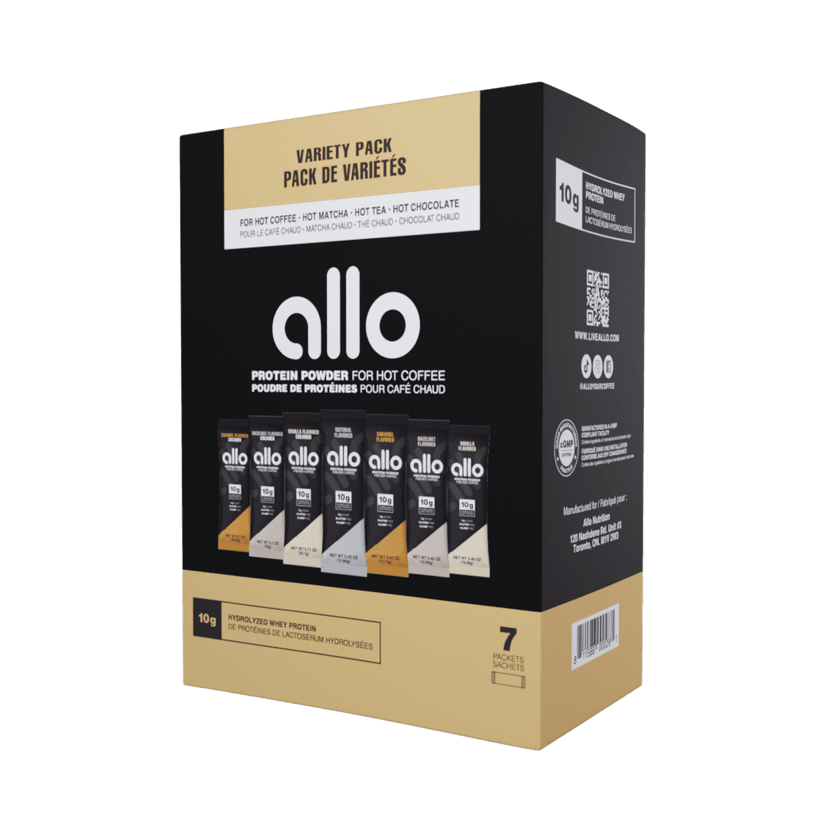 Protein Powder - Variety Pack  Allo Nutrition   