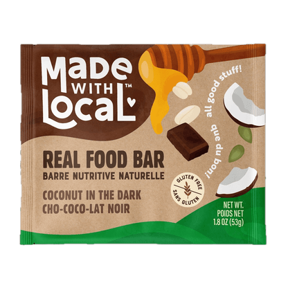 Real Food Bar - Coconut in the Dark  Made with Local   