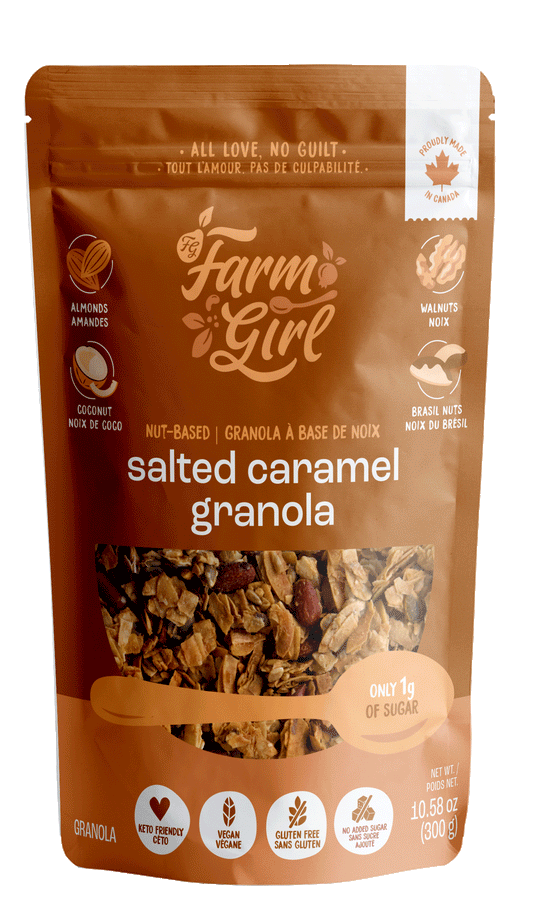 Ketocrunch Granola - Salted Caramel  Farm Girl