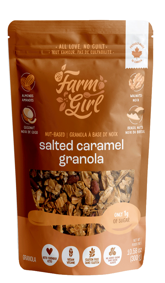 Ketocrunch Granola - Salted Caramel  Farm Girl   