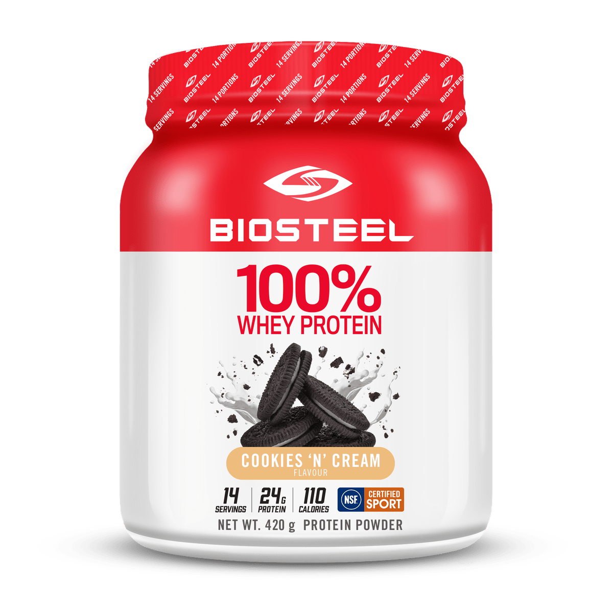 100% Whey Protein Cookies N Cream  BioSteel Sports Nutrition Inc.   