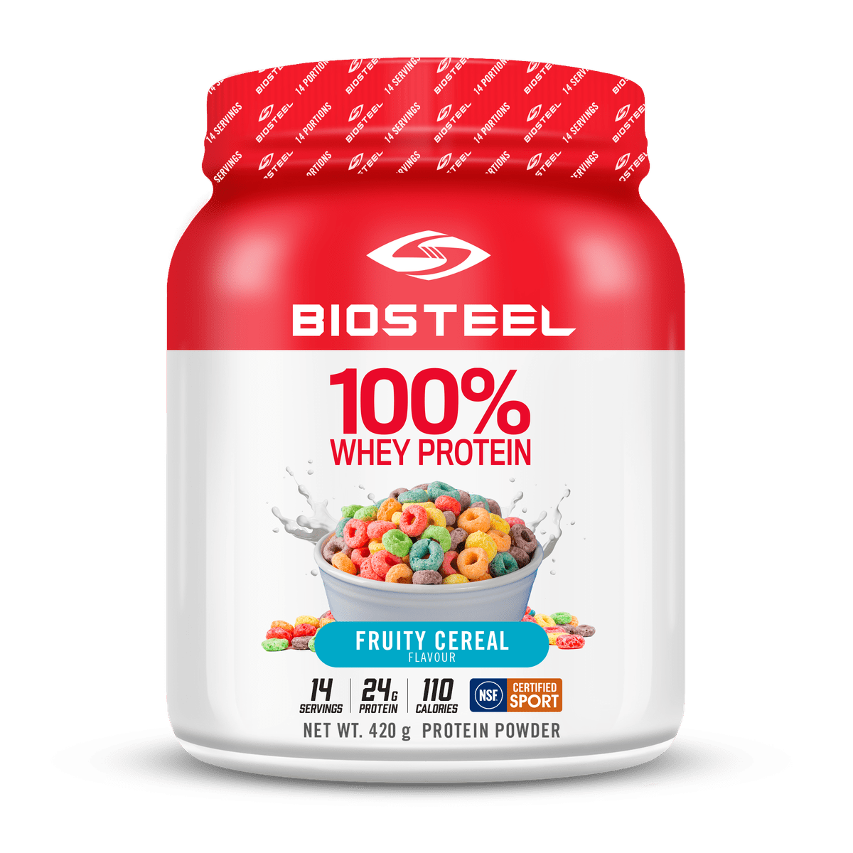 100% Whey Protein Fruity Cereal  BioSteel Sports Nutrition Inc.   