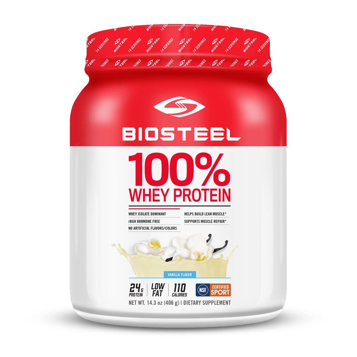 100% Whey Protein Vanilla  BioSteel Sports Nutrition Inc. 420g  