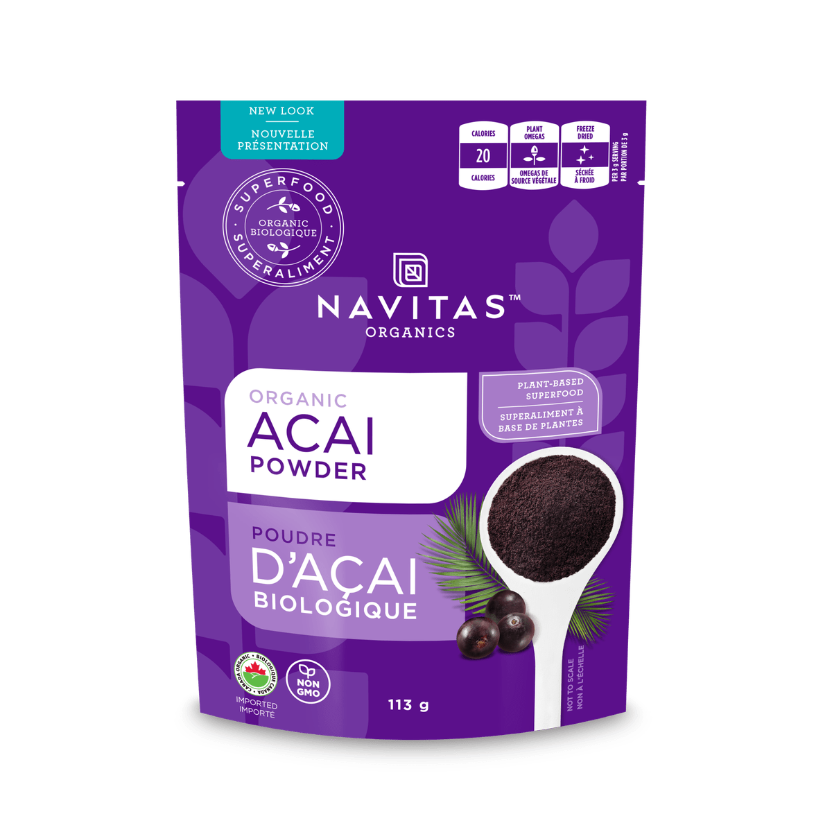 Acai Powder  Navitas Organics   