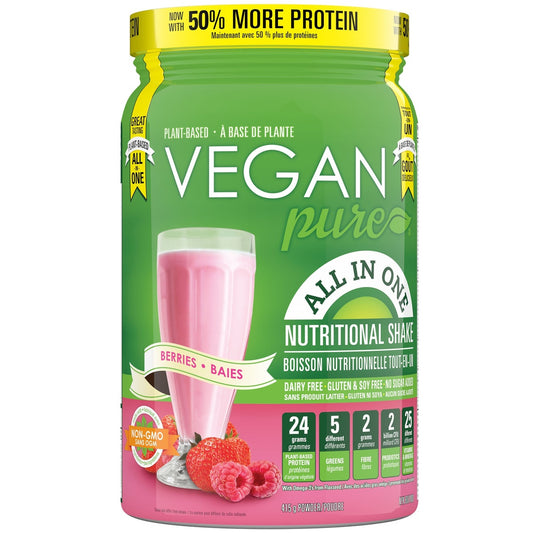 All in One Nutritional Shake Berry  Vegan Pure