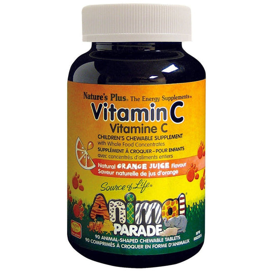 Animal Parade Vitamin C Children’s Chewables  Natures Plus   