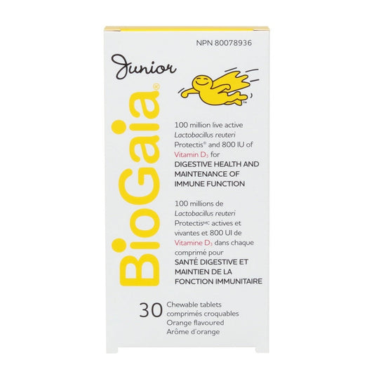 BioGaia Junior Probiotic Vit D Tab  BioGaia   