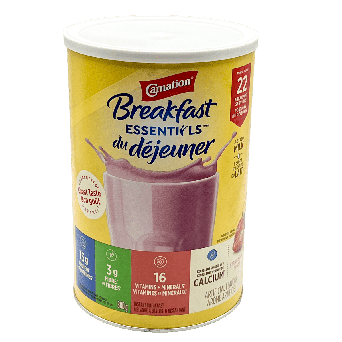 Carnation Breakfast Essentials  Nestle Health Science 880g Strawberry 