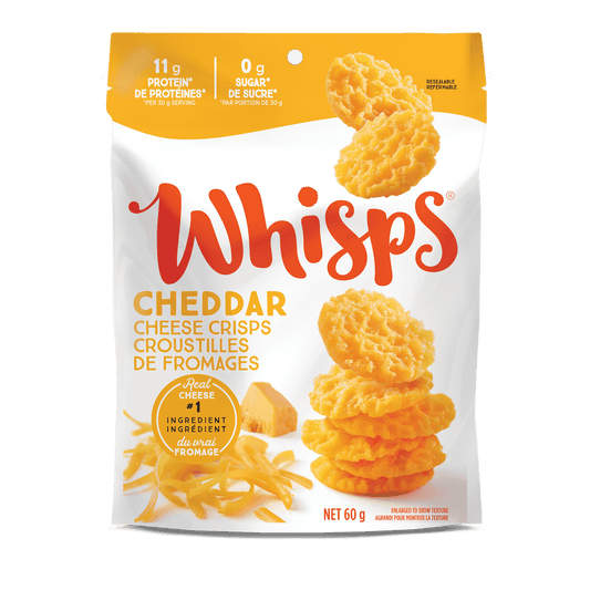 Cheddar Cheese Crisps  WHISPS