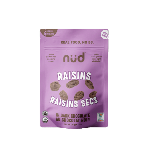 Chocolate Covered Raisins  Nud Fud