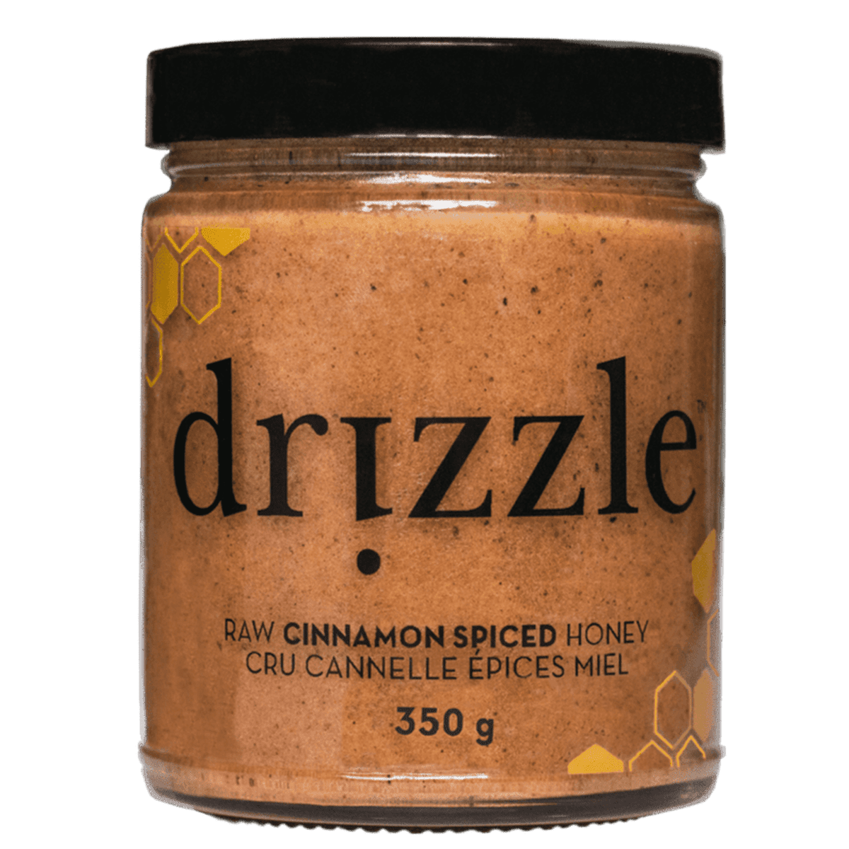 Cinnamon Spiced Raw Honey  Drizzle Honey 350g  