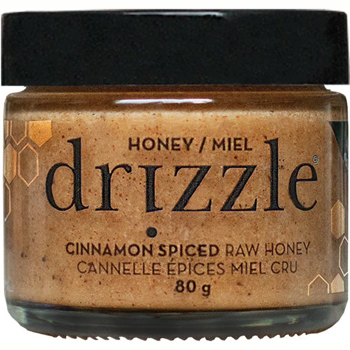 Cinnamon Spiced Raw Honey  Drizzle Honey 80g  