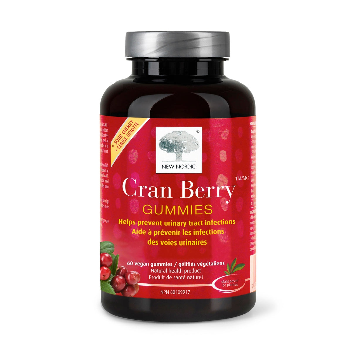 Cran Berry Gummies  New Nordic   