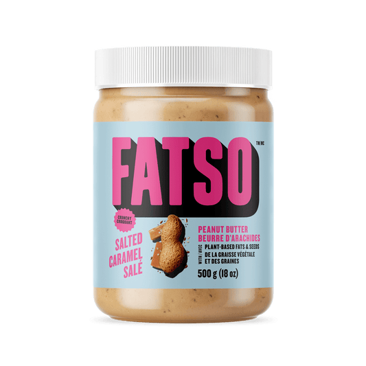 Crunchy Salted Caramel Peanut Butter  Fatso